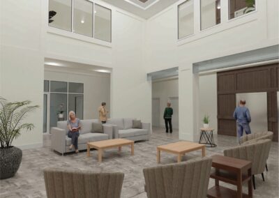 Three Robins Riverside - Lobby Rendering-1