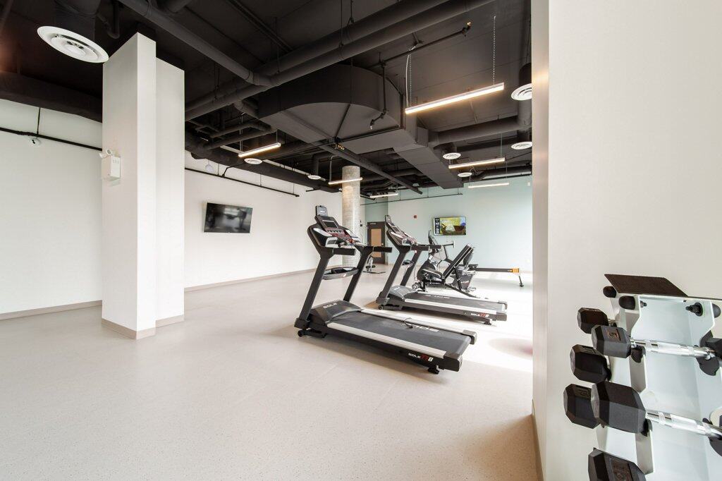 Cardio Lounge in Three Robins Riverside, independent senior living in St. Albert